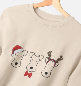 Foxy Christmas! Slouchy Sweatshirt