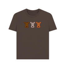 Load image into Gallery viewer, Chocolate Printed T-shirt Front