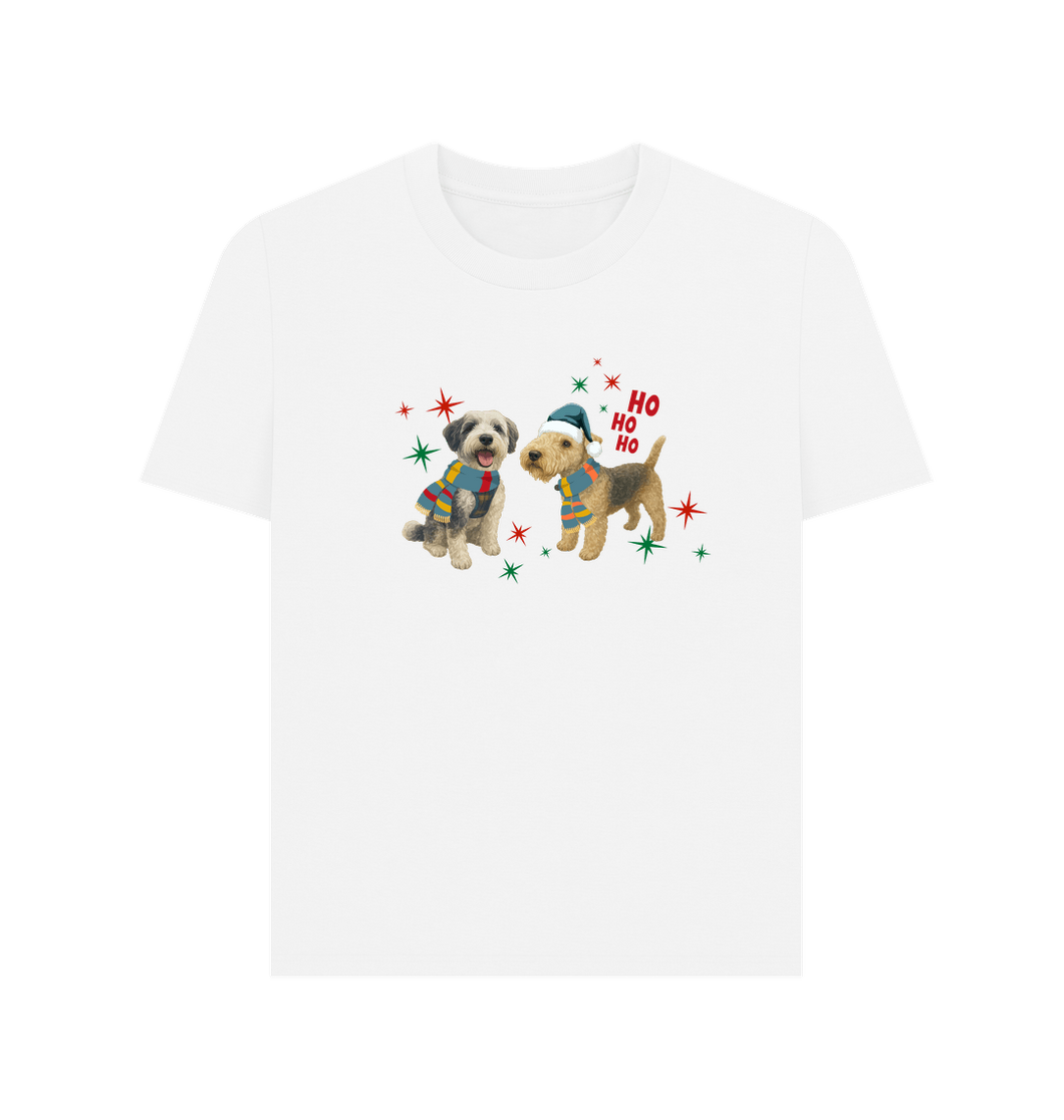 White Printed T-shirt Front