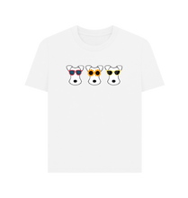 Load image into Gallery viewer, White Printed T-shirt
