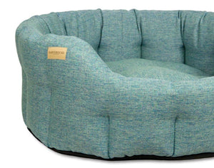 Round Marlow Bed Turquoise