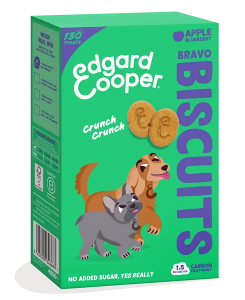 Edgard Cooper Bravo Biscuits - Apple & Blueberry