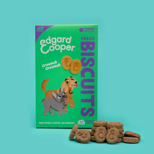 Edgard Cooper Bravo Biscuits - Apple & Blueberry