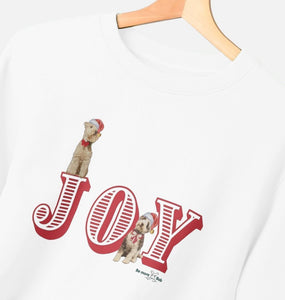 Joy! Men's Christmas sweatshirt (although can be unisex!)