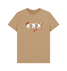 Sand Printed T-shirt Front