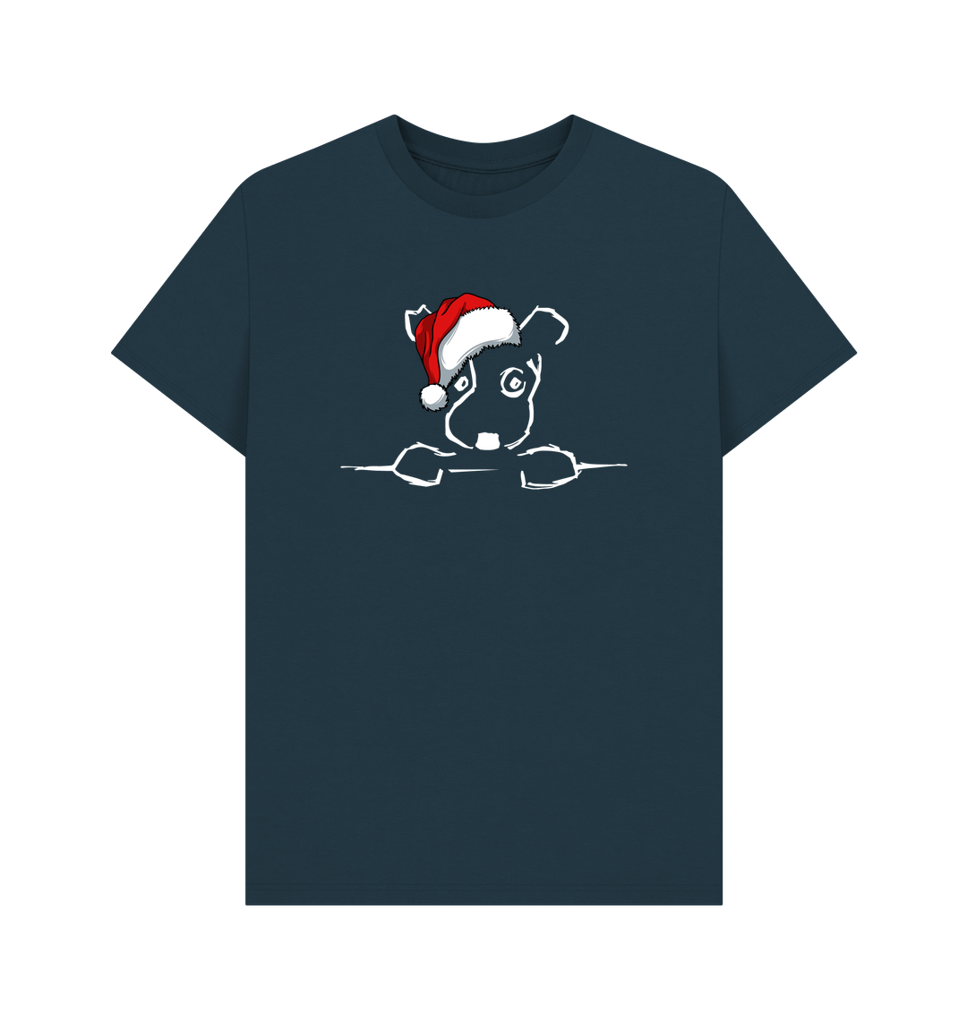 Denim Blue Be More Bob this Xmas T-shirt!