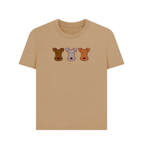 Sand Printed T-shirt Front