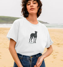 Load image into Gallery viewer, Women&#39;s Relaxed Fit T-Shirt - love is a Greyhound