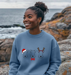 Foxy Christmas! Slouchy Sweatshirt