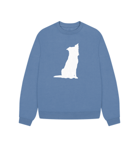 Solent Border Collie Oversized Sweatshirt