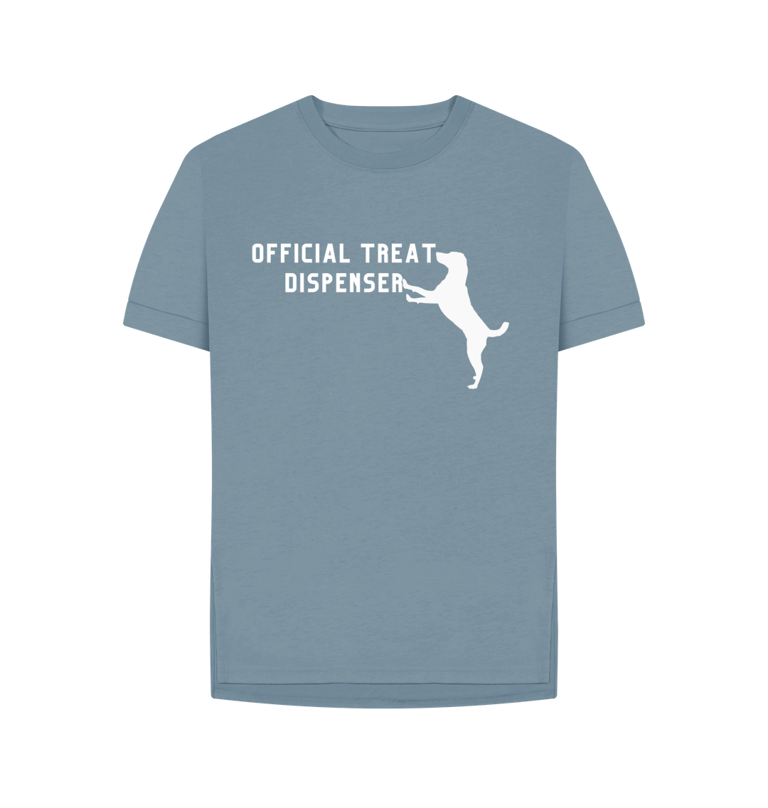 Stone Blue Official Treat Dispenser relaxed fit t-shirt
