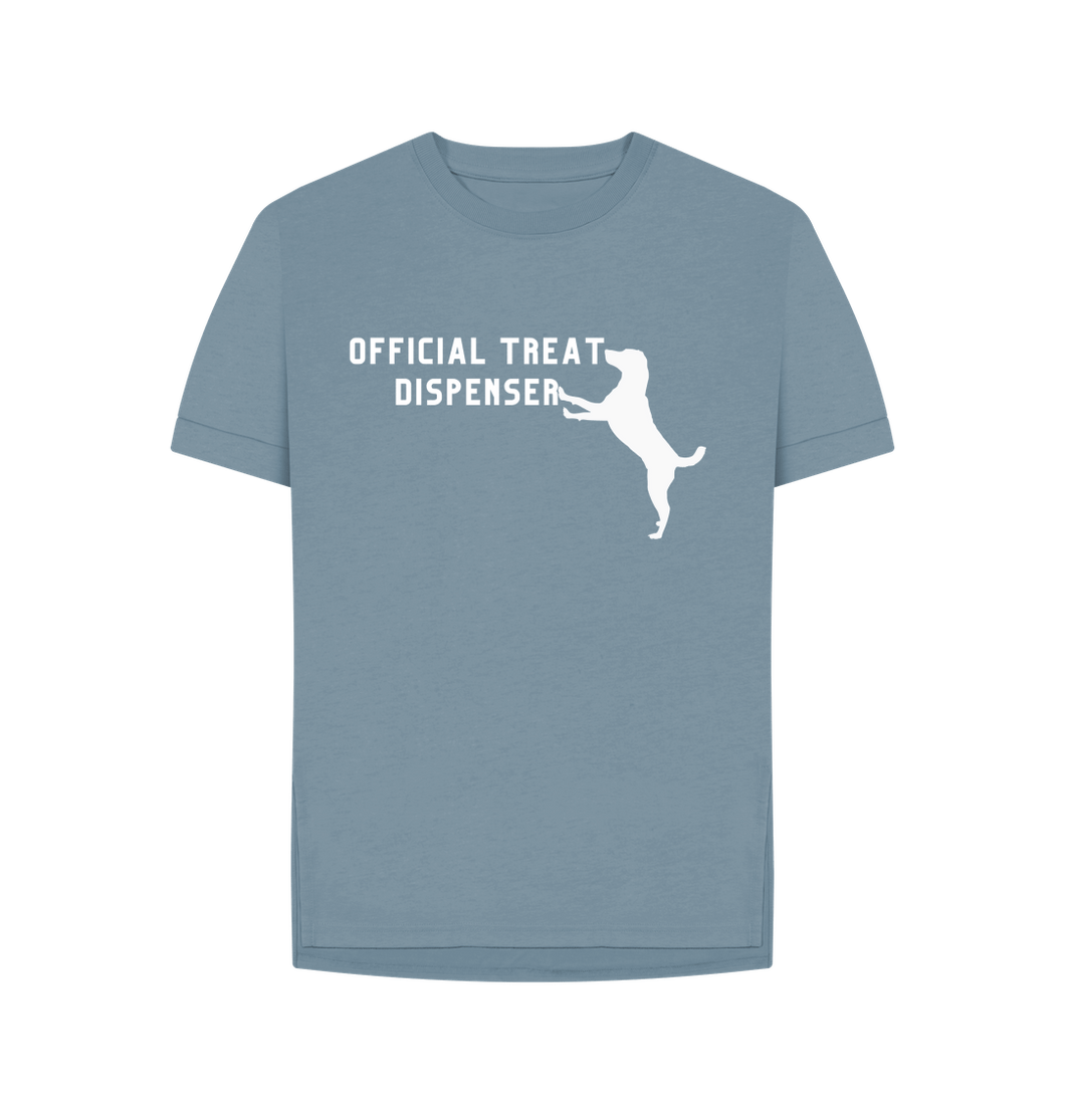 Stone Blue Official Treat Dispenser relaxed fit t-shirt
