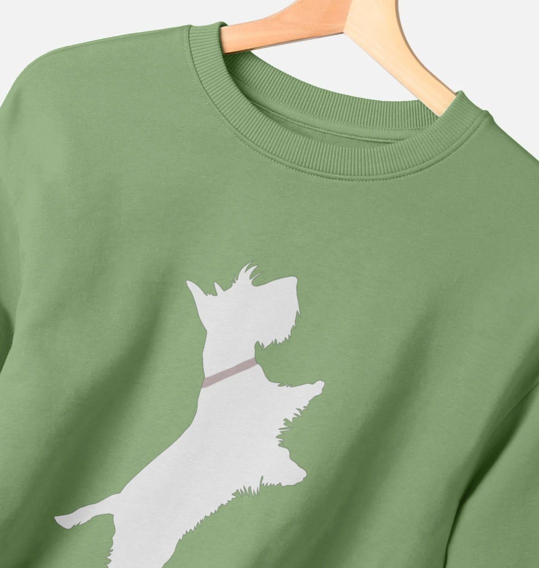 Westie Oversized Relaxed Sweatshirt