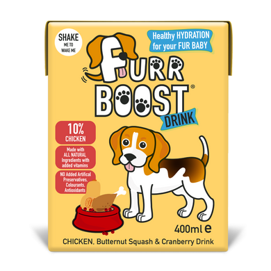 Furr Boost Chicken, Butternut Squash and Cranberry | Carton | 400ml
