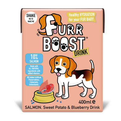 Furr Boost Salmon, Sweet Potato and Blueberry | Carton | 400ml