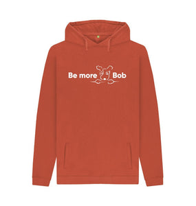Rust Be More Bob Men's Relaxed Fit Hoody