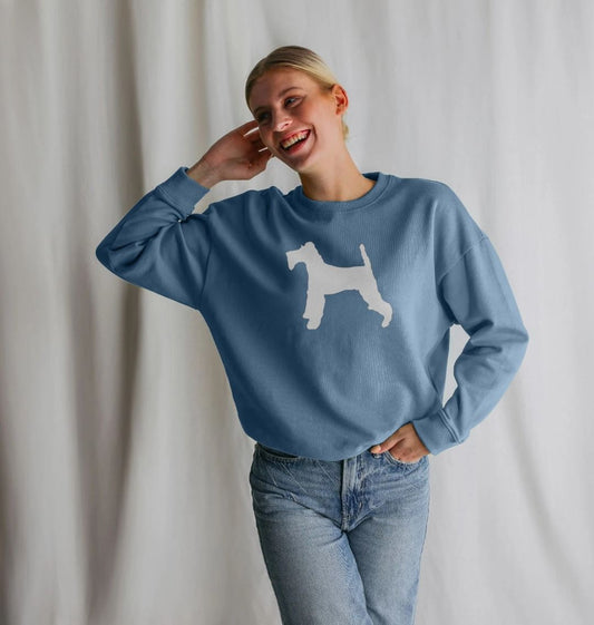 Wire Fox Terrier Oversized Sweatshirt