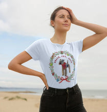Load image into Gallery viewer, Merry Christmas, love from Bertie - Women&#39;s crew neck t-shirt
