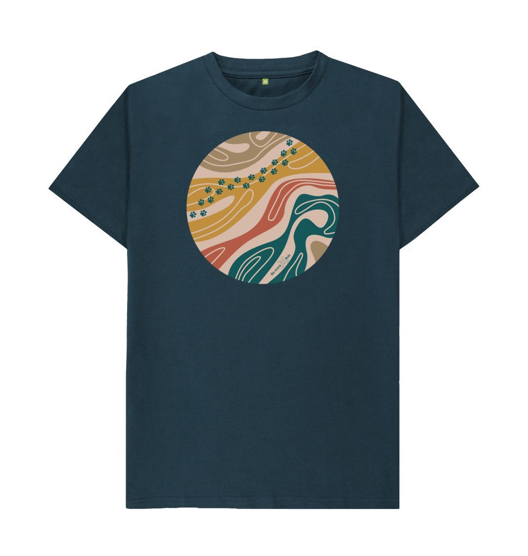 Denim Blue Be More Bob T-Shirt - off the beaten track