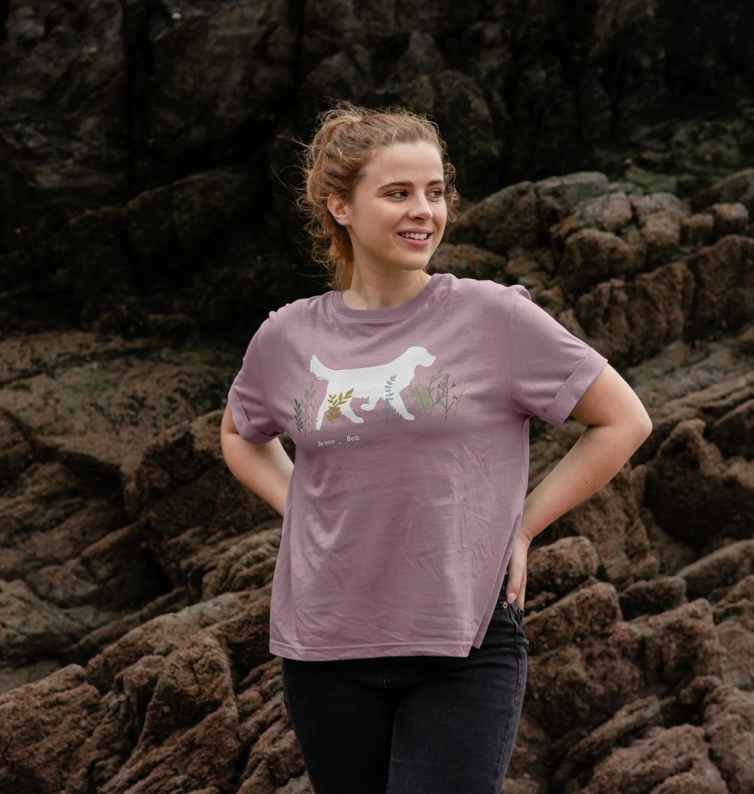 Women's relaxed fit t-shirt - Golden Walks