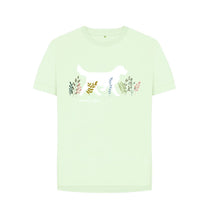 Load image into Gallery viewer, Pastel Green Women&#39;s relaxed fit t-shirt - Golden Walks