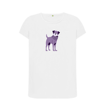 Load image into Gallery viewer, White Border Terrier Scoop Neck TShirt