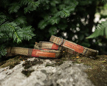 Load image into Gallery viewer, Green Check Dog Collars &amp; Leads