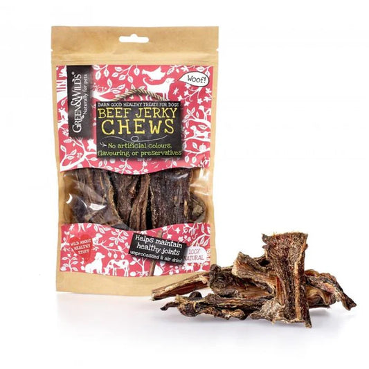 Beef Jerky Chews, Green & Wilds