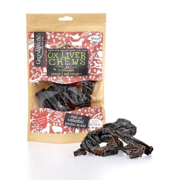 Ox Liver Chews, Green & Wilds