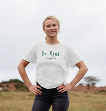 Load image into Gallery viewer, Women&#39;s Relaxed Fit T-Shirt - Be Kind