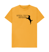 Load image into Gallery viewer, Mustard Official Treat Dispenser T-shirt