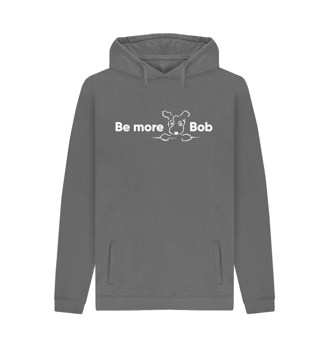 Slate Grey Printed Hoody Front