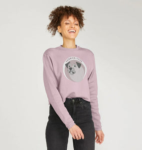 Border Terrier-Tude boxy sweatshirt