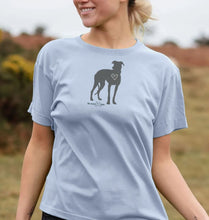 Load image into Gallery viewer, Women&#39;s Relaxed Fit T-Shirt - love is a Greyhound