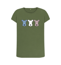 Load image into Gallery viewer, Khaki Foxy! Fox Terrier T-Shirt