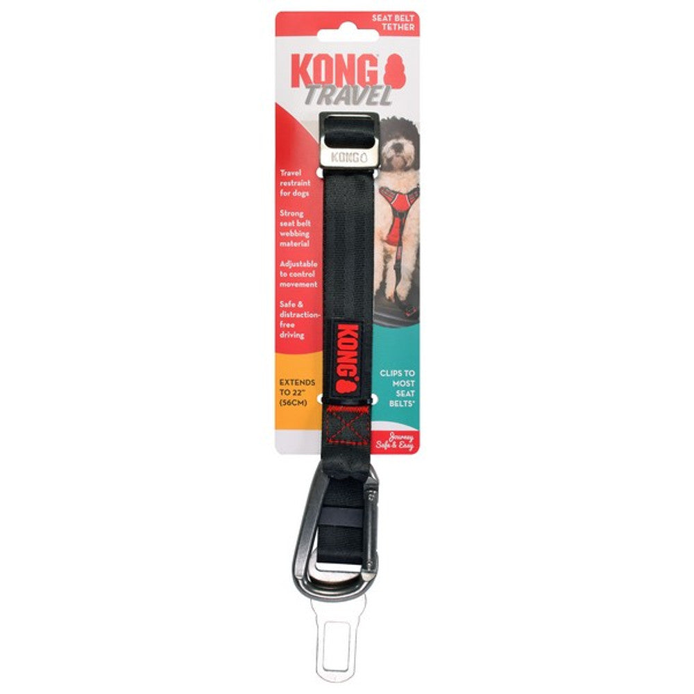 kong seat belt tether dog