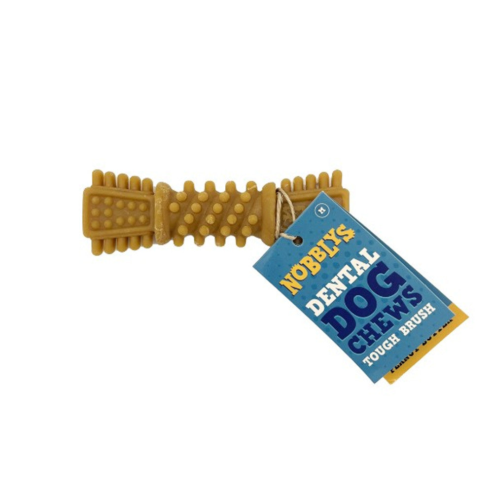 Petello Nobblys Tough Brush Peanut Butter