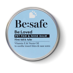 BeLoved Be Safe Pet Paw Balm First Aid and Ache