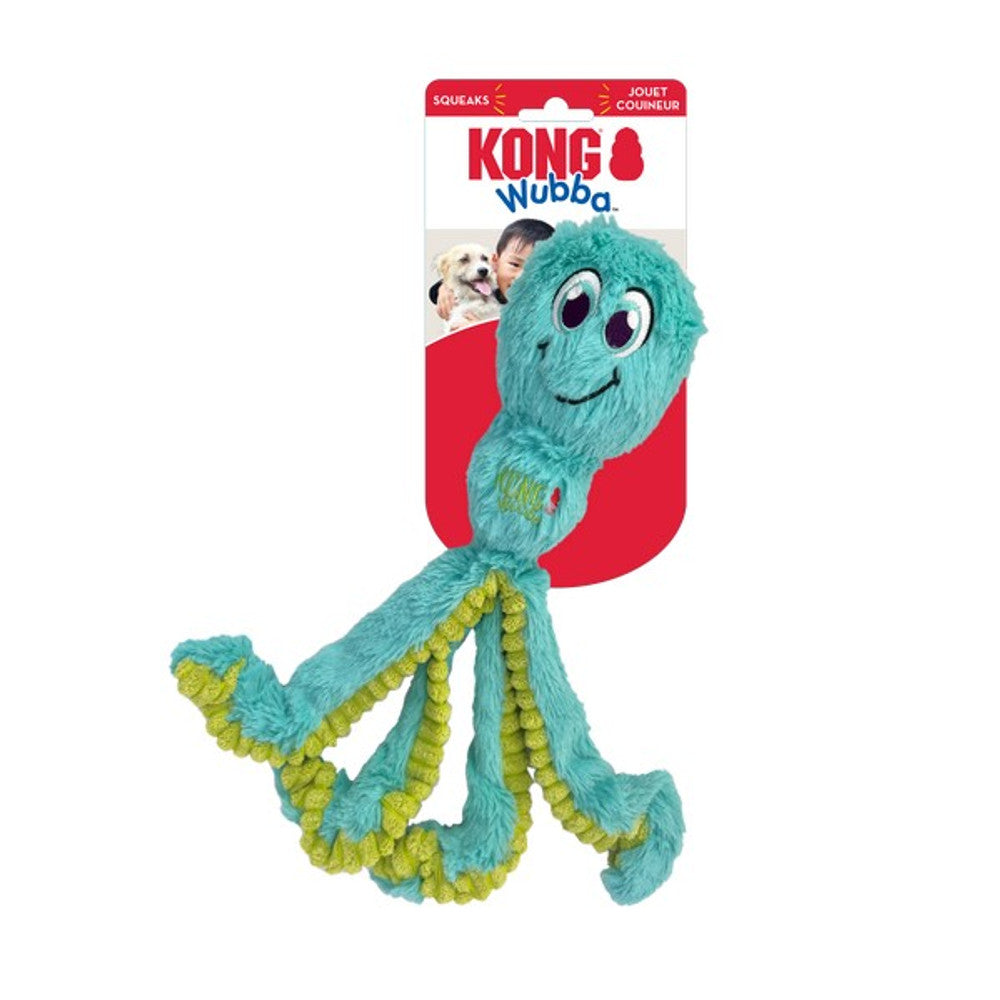 KONG Wubba Octopus - assorted colours
