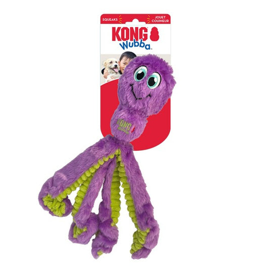 KONG Wubba Octopus - assorted colours