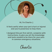 Load image into Gallery viewer, Charlie The Vet Pet First Aid Kit