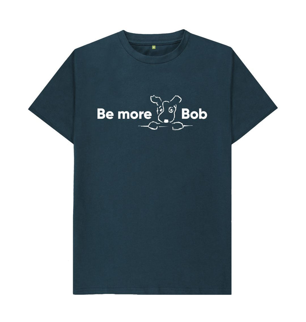 Denim Blue Be More Bob Men's T-Shirt - various colours