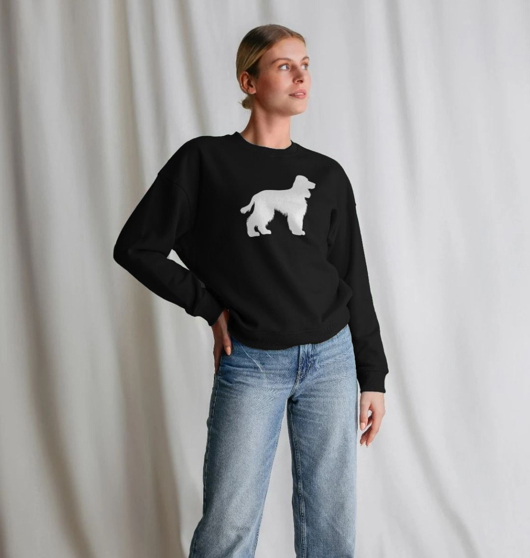 Spaniel Oversized Sweatshirt