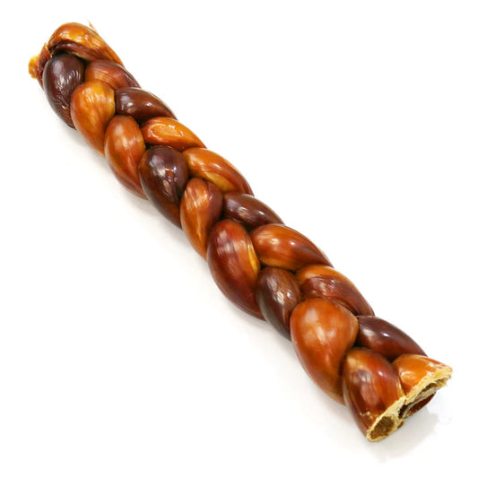 Chruncy Big Dog Chew - Jumbo Braided Beef - JR Pet