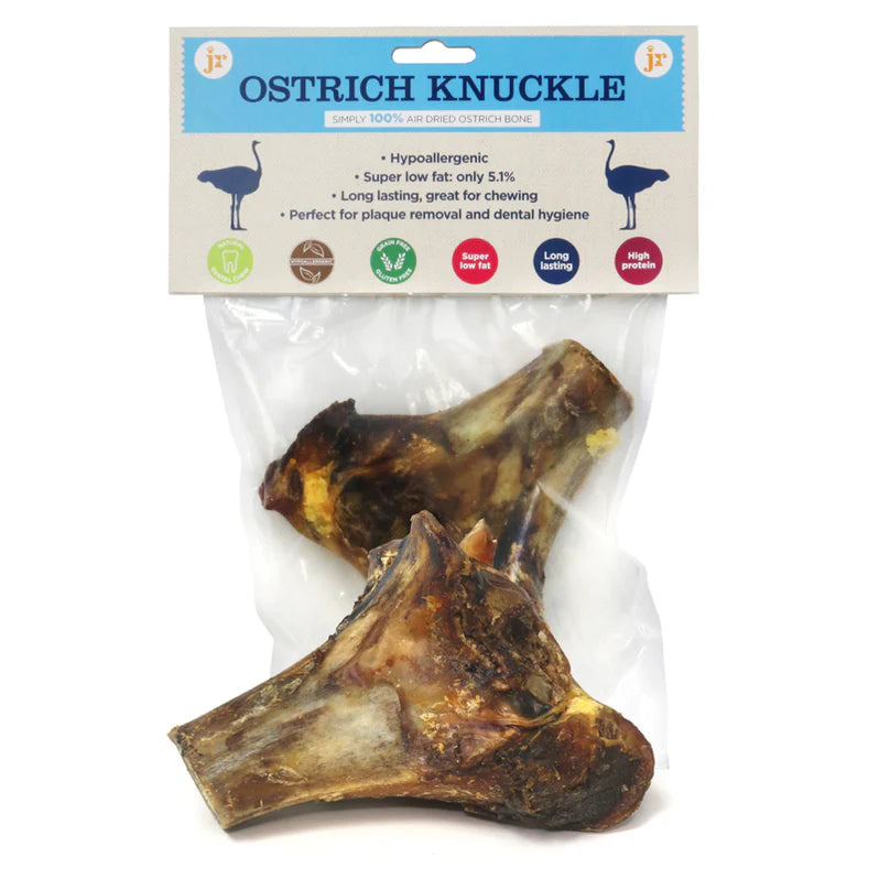 Long Lasting  Ostrich Knuckle -  JR Pet