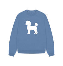 Load image into Gallery viewer, Solent Mini Poodle Oversized Sweatshirt