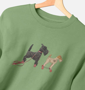 Scottie & Foxy Adventures, Oversized Sweatshirt