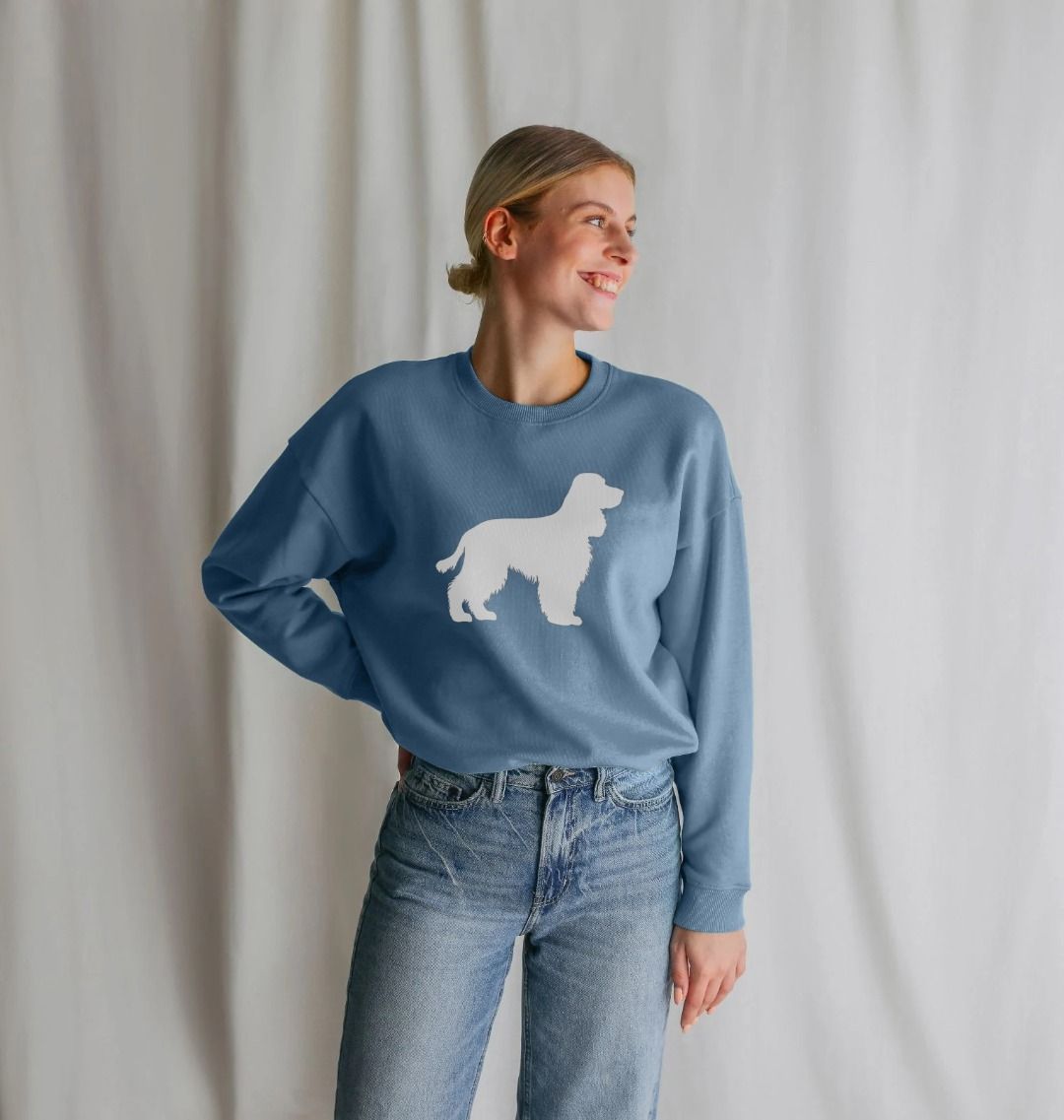 Spaniel Oversized Sweatshirt