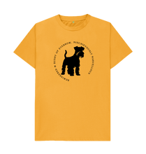 Load image into Gallery viewer, Mustard Bewiskered Schnauzer T-Shirt