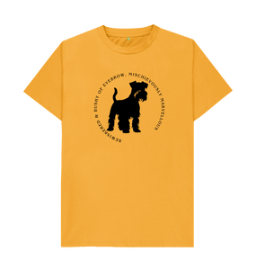 Mustard Bewiskered Schnauzer T-Shirt